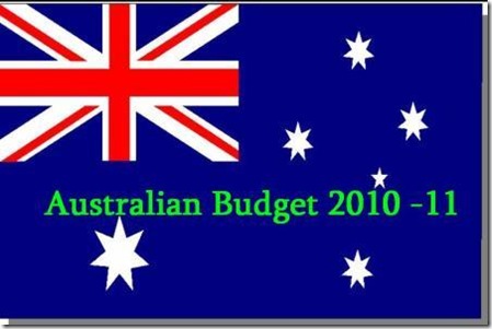 australian-flag  budget 2010 2011